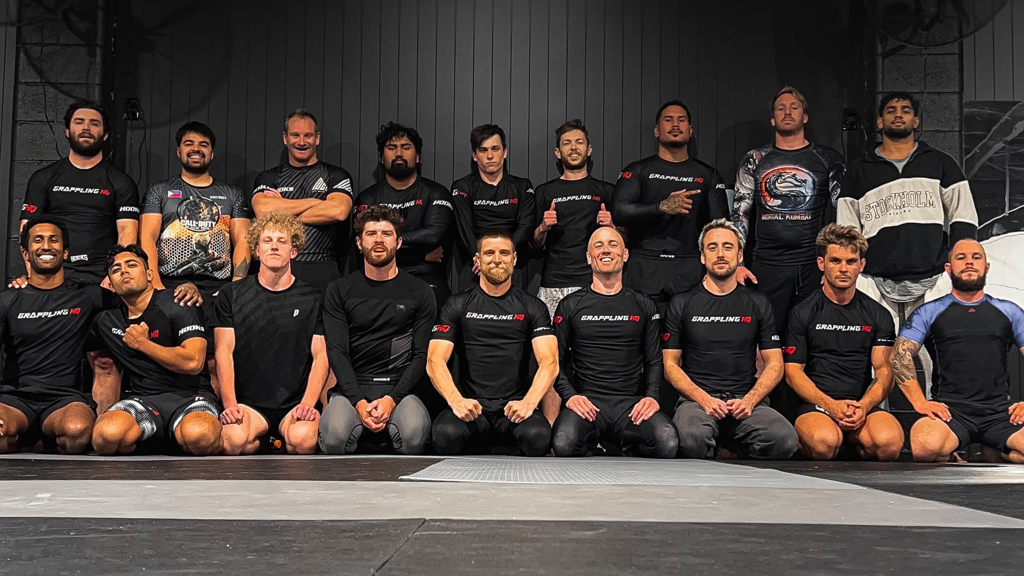 The Grappling HQ crew.